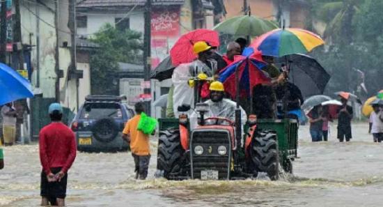 අධික වර්ෂාවත් සමග පුද්ගලයින් 2865 දෙනෙකු පීඩාවට